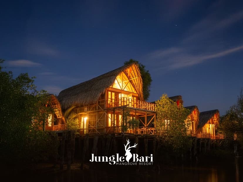 Staycation at Jungle Bari Eco Resort, Sundarban landscape